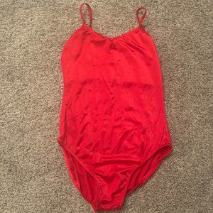 Red Cami leotard by Performa Dancewear AM